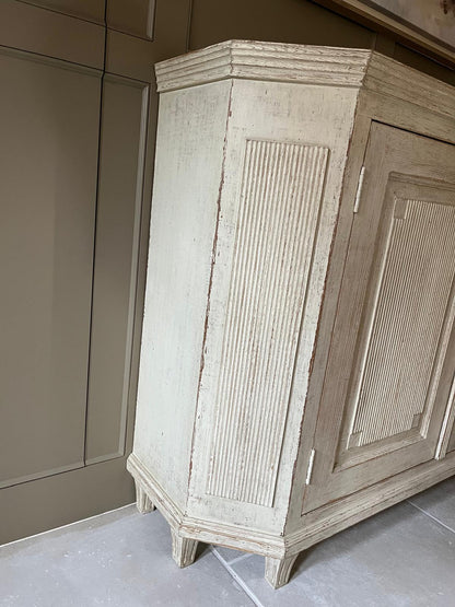 Chelsea Textiles Distressed Vintage Armoire
