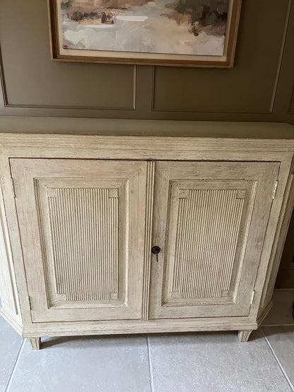 Chelsea Textiles Distressed Vintage Armoire