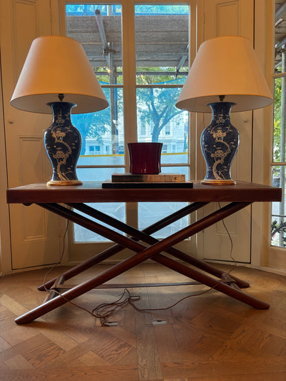 Antique Pair of 19th Century Chinese Vase Lamps