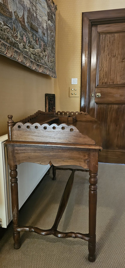 Vintage Solid Wood Writing Desk