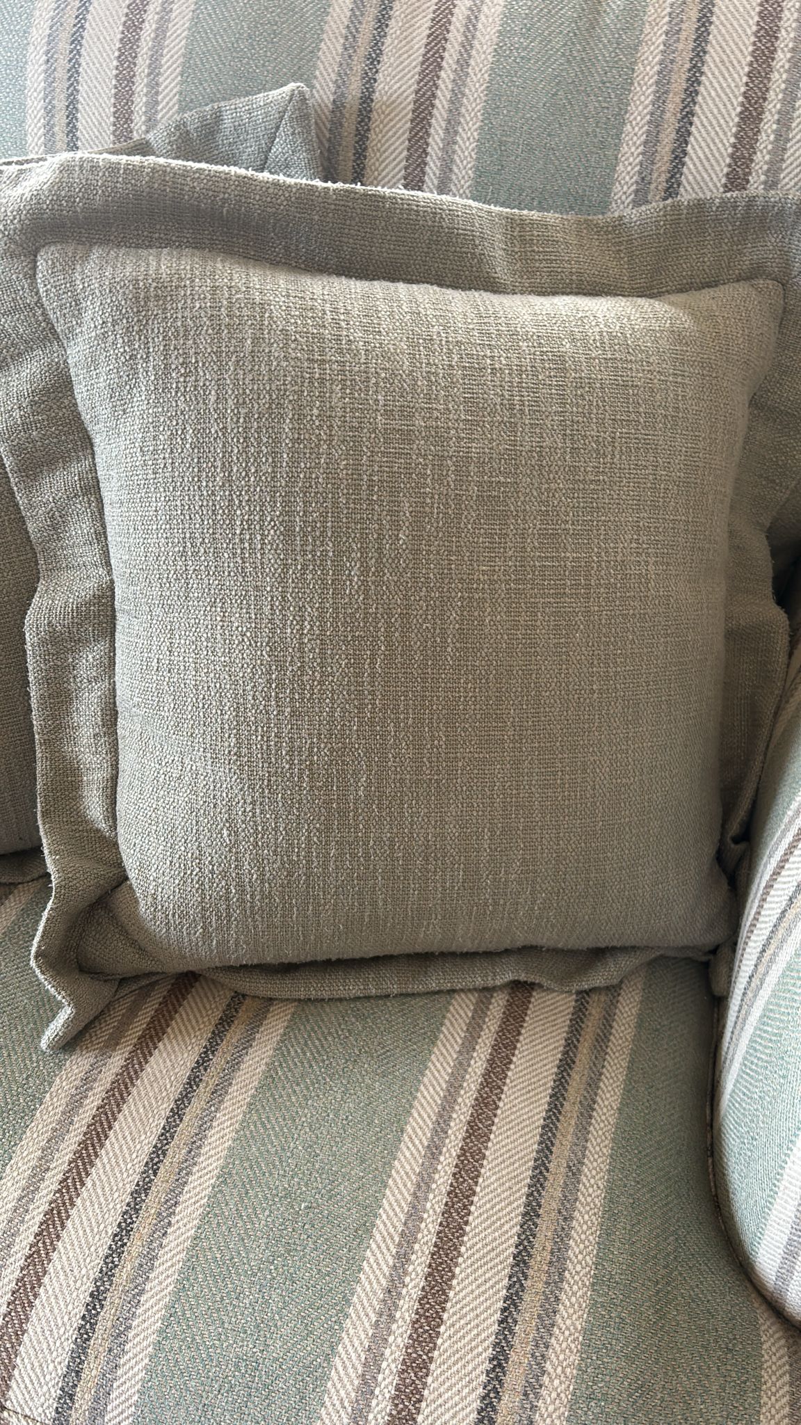 Pair of Beige Cushions
