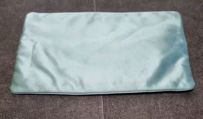 Mini Prada Women's Green Silky Clutch Bag