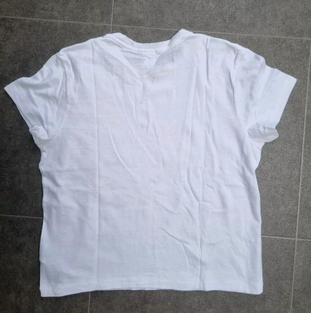RE/DONE  By Hanes Women's White 100% Cotton T Shirt Size XS