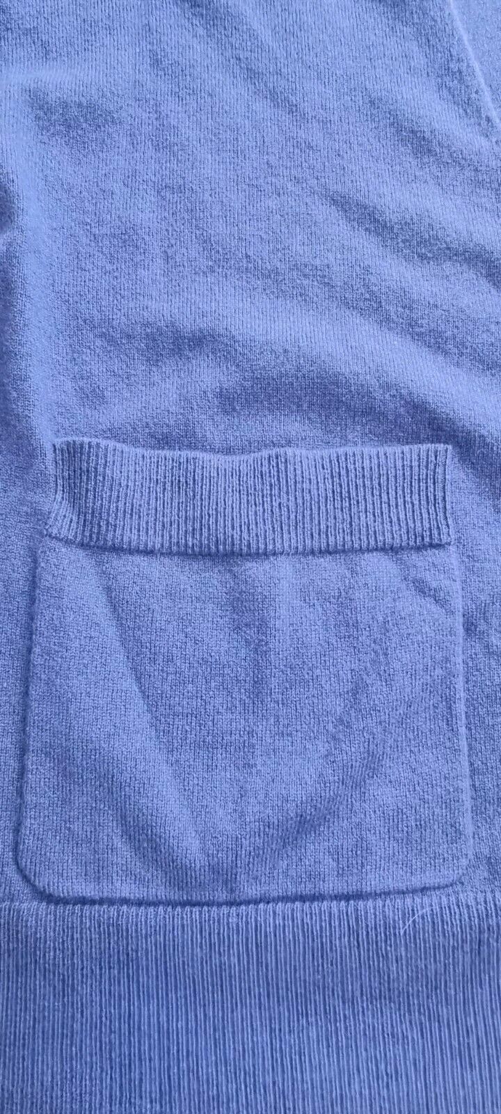 People's Republic Of Cashmere Women's Blue Buttoned 100% Cashmere Cardigan M