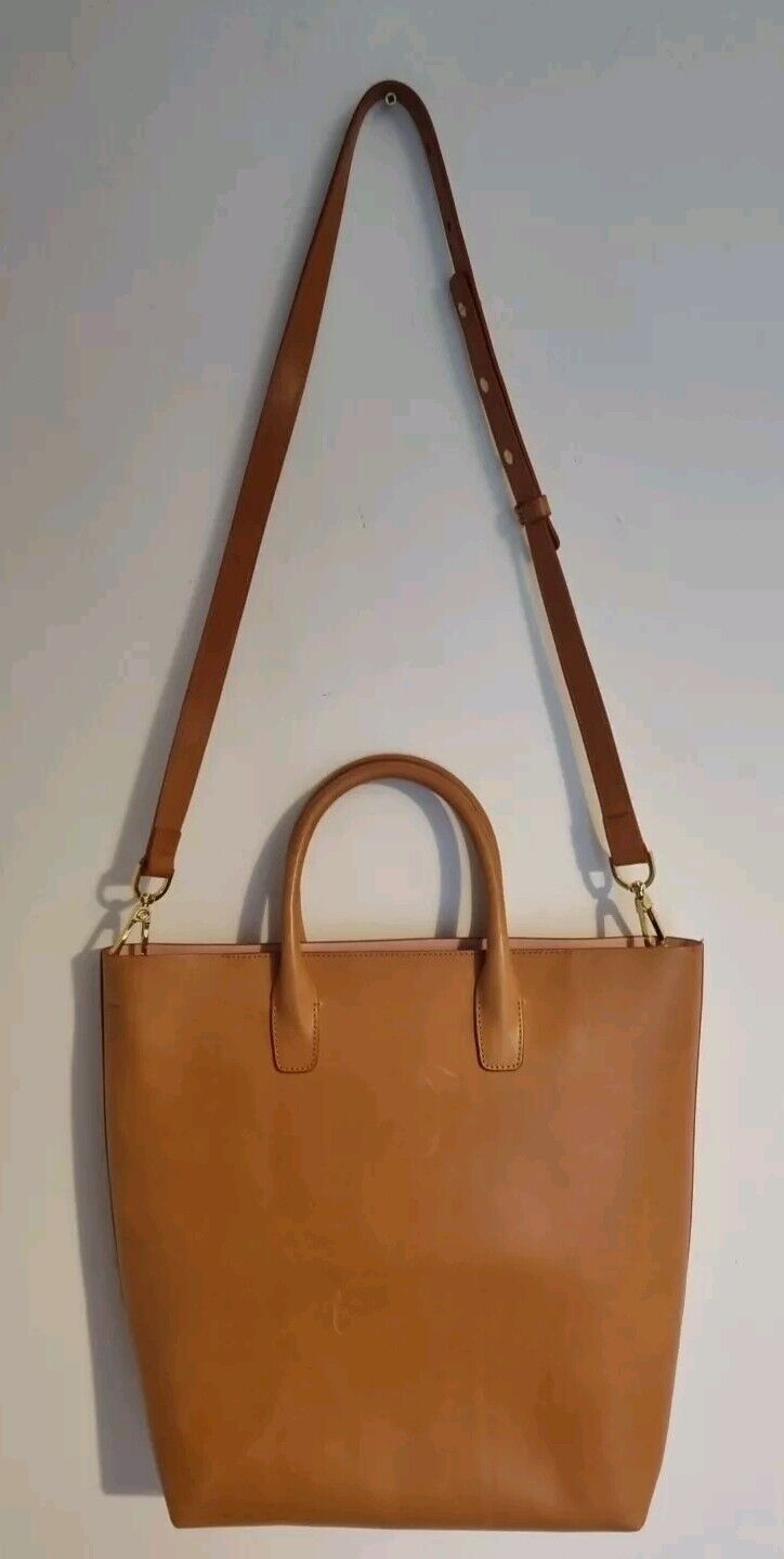 Mansur Gavriel Made In Italy Women's Tan Large Shoulder Bag