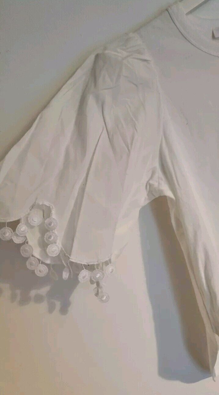 See By Chloe Women's White Cotton Top Size XS