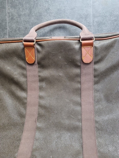 Mulberry Scotchgrain Suitcase, Brown Medium Sized