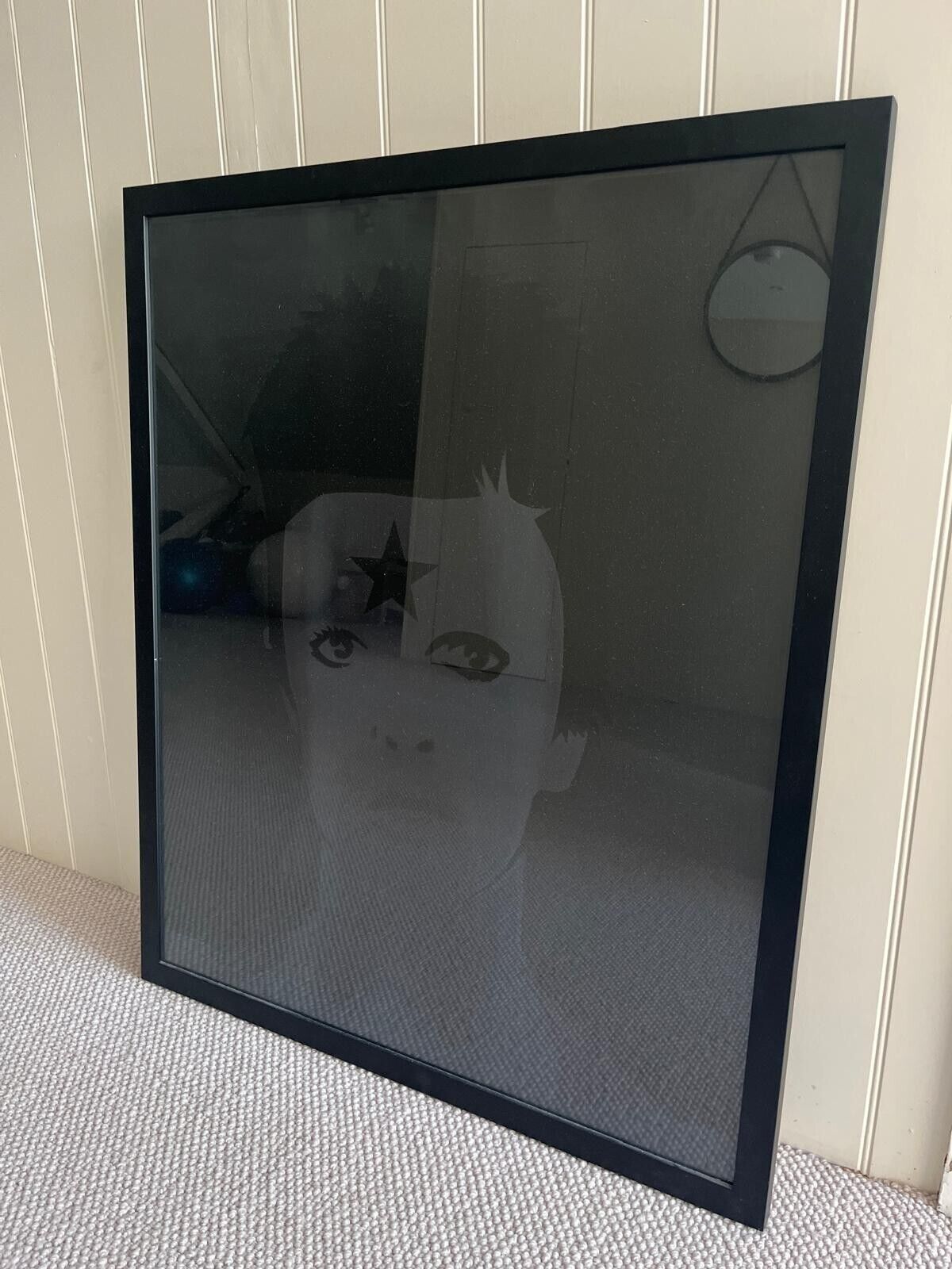 David Bowie Ziggy Poster Framed, One Of 100 Plus Authenticity