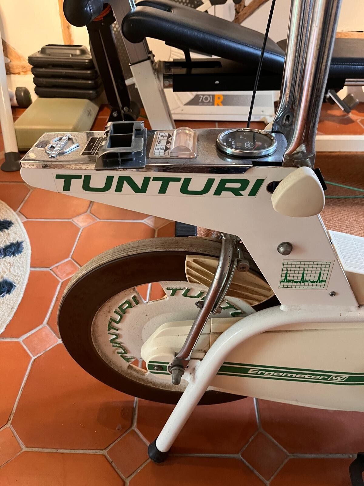 Tunturi Cycling Ergo Exercise Bike Home Gym Equipment