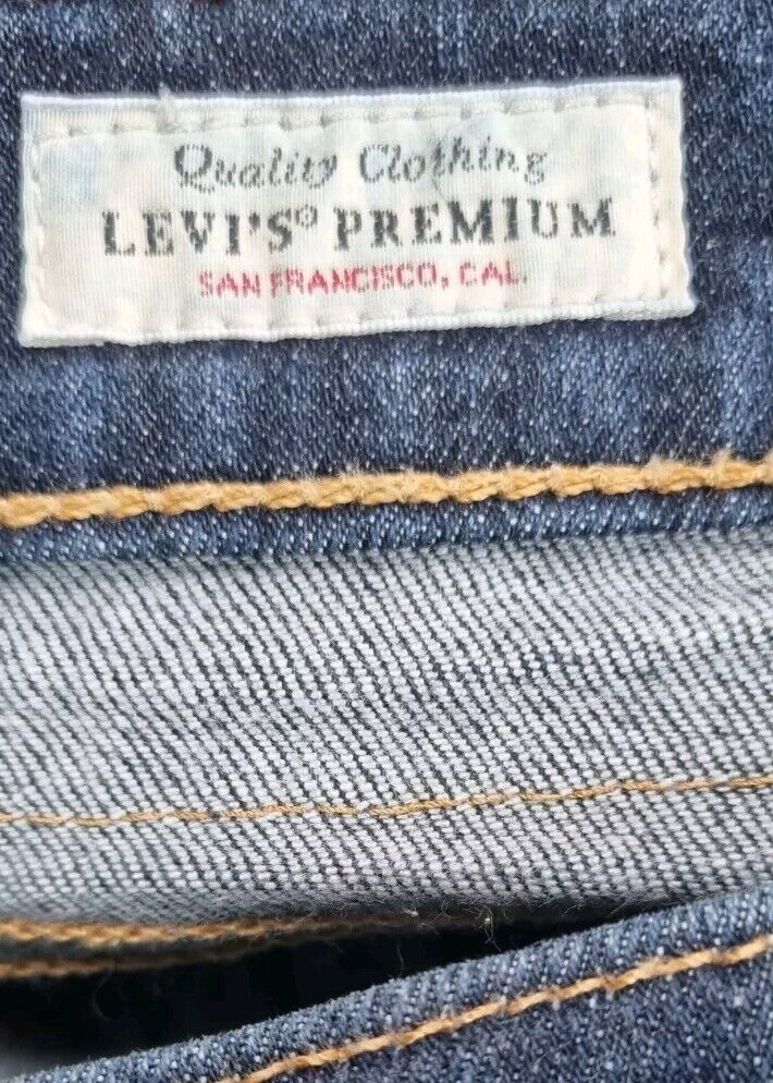 Levis Men's Lot 510 Skinny Strech Jeans Size W34 L34