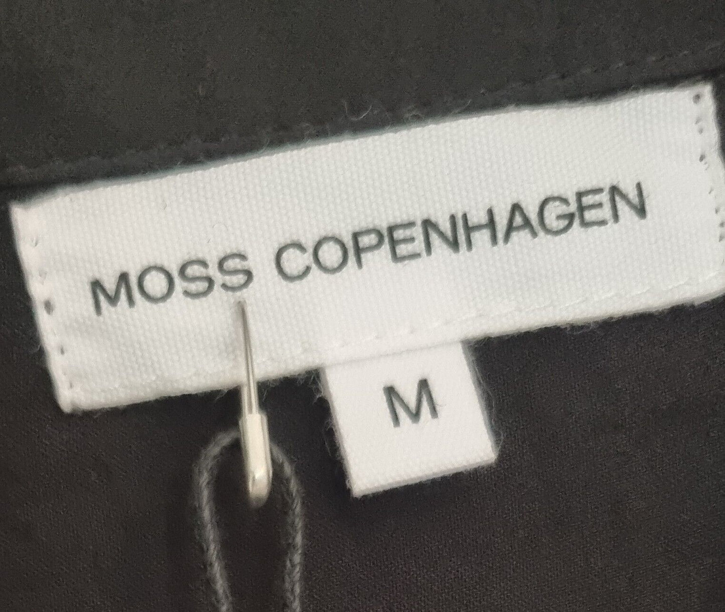 BNWT Moss Copenhagen Women's Style Candy Black Jumpsuit Size M