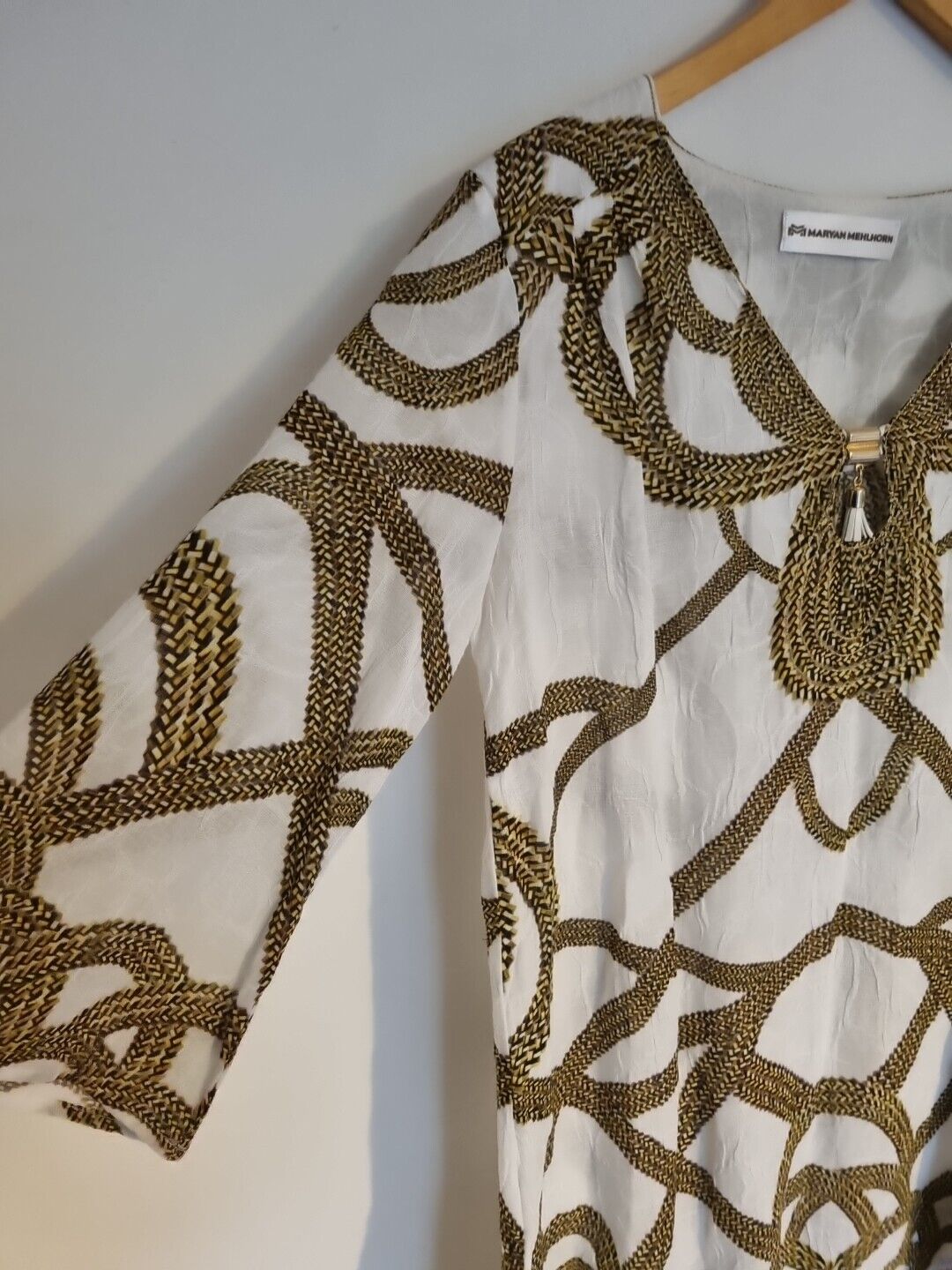 Maryan Mehlhorn Women's Tunic Top Kaftan Beach Cover Up Size Medium