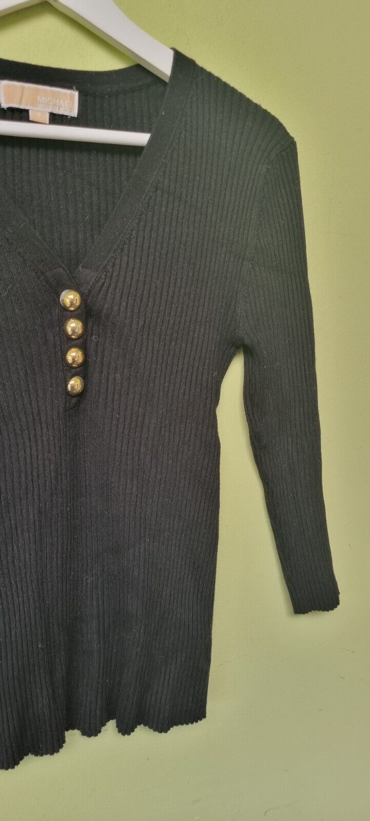 Michael Kors Ladies Black Jumper/ Pullover Size Small