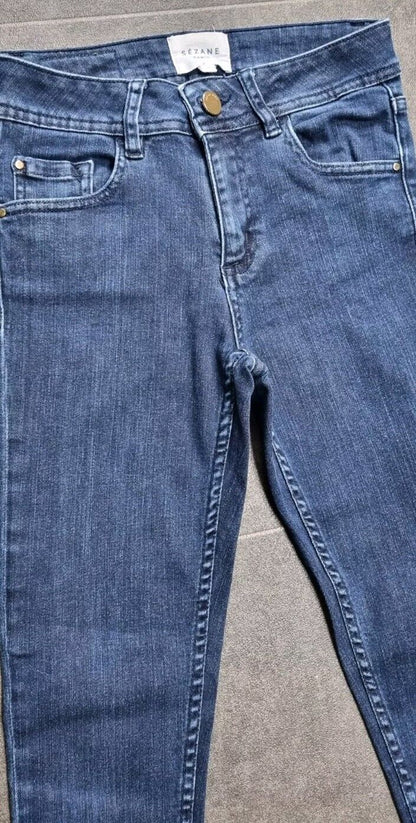 Sezane Women's Blue Skinny Jeans Size 24