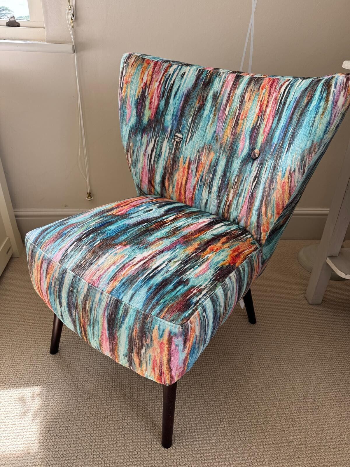 Upholstered Chair Multicoloured