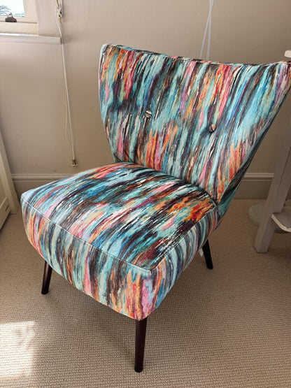 Upholstered Chair Multicoloured