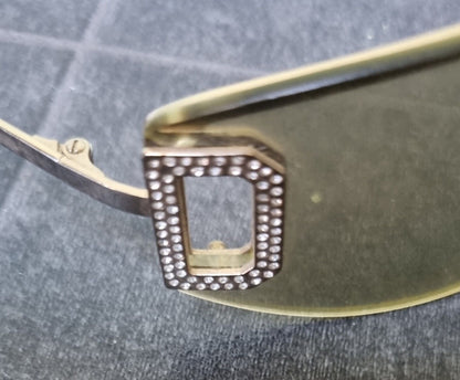 Dolce And Gabbana Women's Gold Reflective Logo Sunglasses 4675 With Case