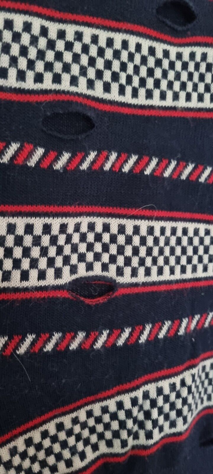 Isabel Etoile Marant Made In Italy Women's Navy Blue Lightweight Pullover  34