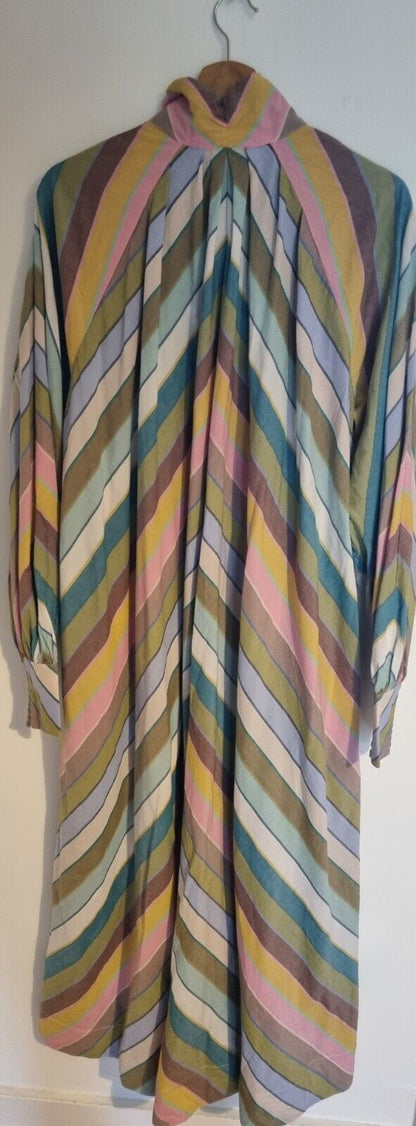 ALEMAIS Women's 100% Cotton Gorgeous Maxi Dress Size XL