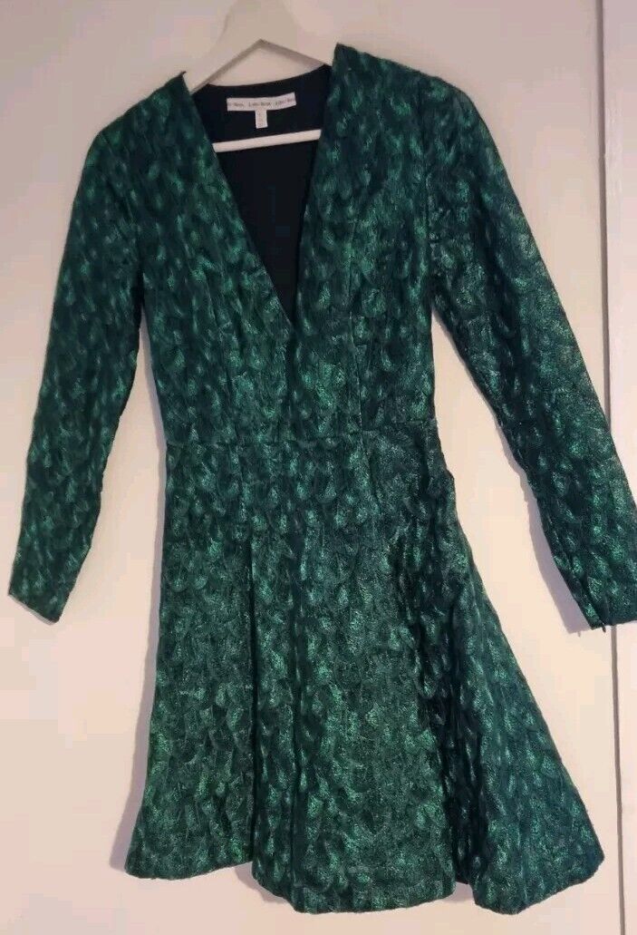 And Other Stories  Women's Green Lined Dress Size 34