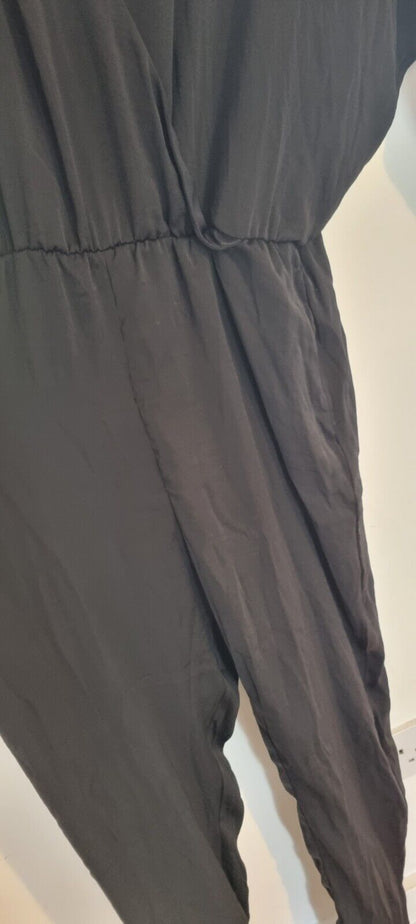 BNWT Moss Copenhagen Women's Style Candy Black Jumpsuit Size M