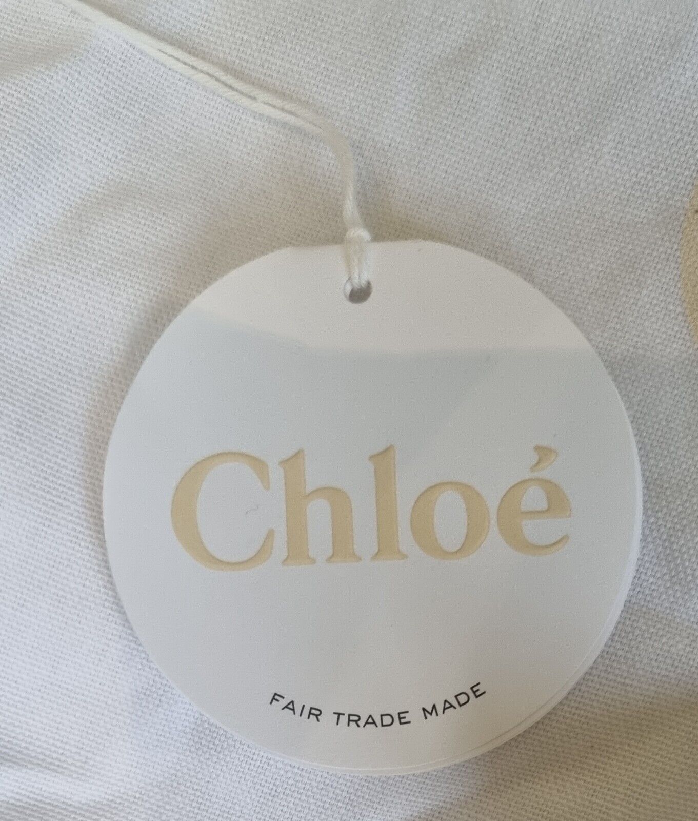 Fabulous Tote Bag By Chloe With Authenticity Card Large Viscose Tote Bag