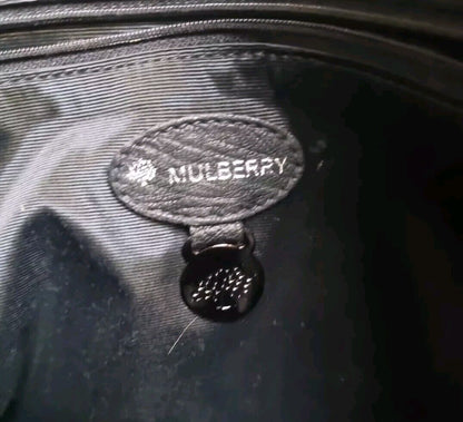 Fantastic Mulberry Women's Black Shoulder Bag Handbag
