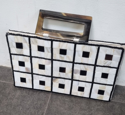 Mother Of Pearl Women's Clutch Bag In Great Condition