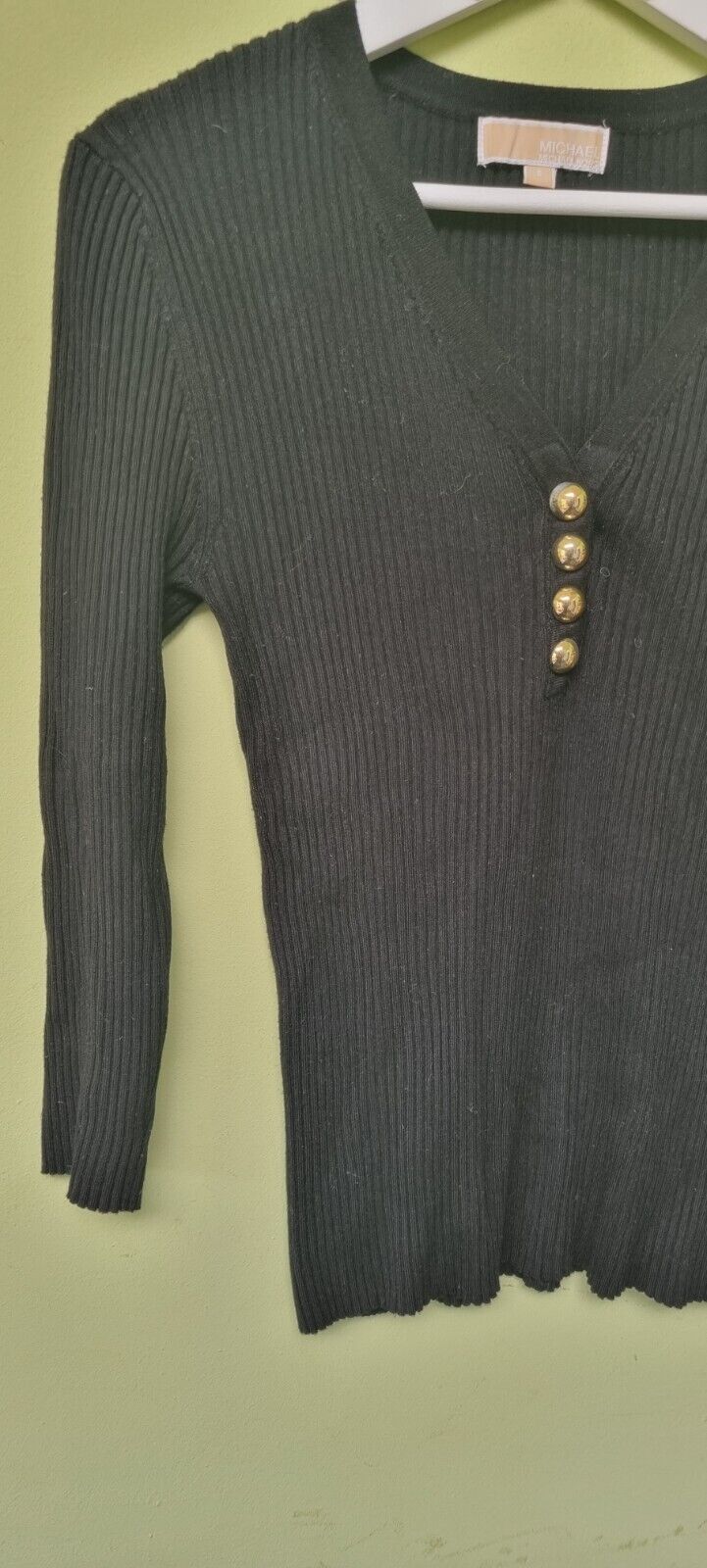 Michael Kors Ladies Black Jumper/ Pullover Size Small