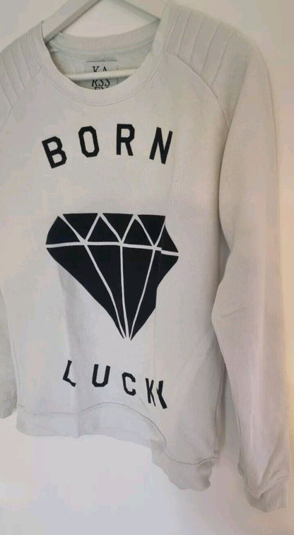 Zoe Karssen  Women's Born Lucky Sweatshirt Size M
