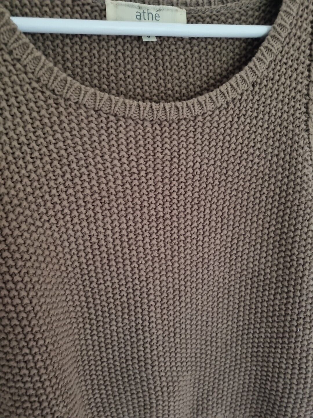 Vanessa Bruno Athe Brown Women's 100% Cotton Sweater,  Jumper Size 0