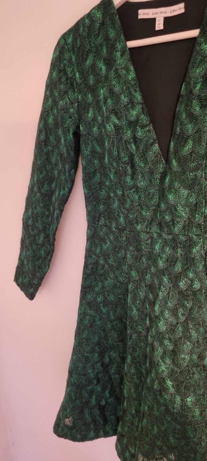 And Other Stories  Women's Green Lined Dress Size 34