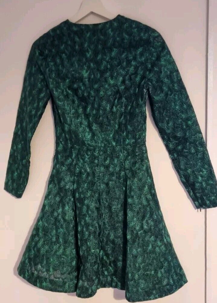 And Other Stories  Women's Green Lined Dress Size 34