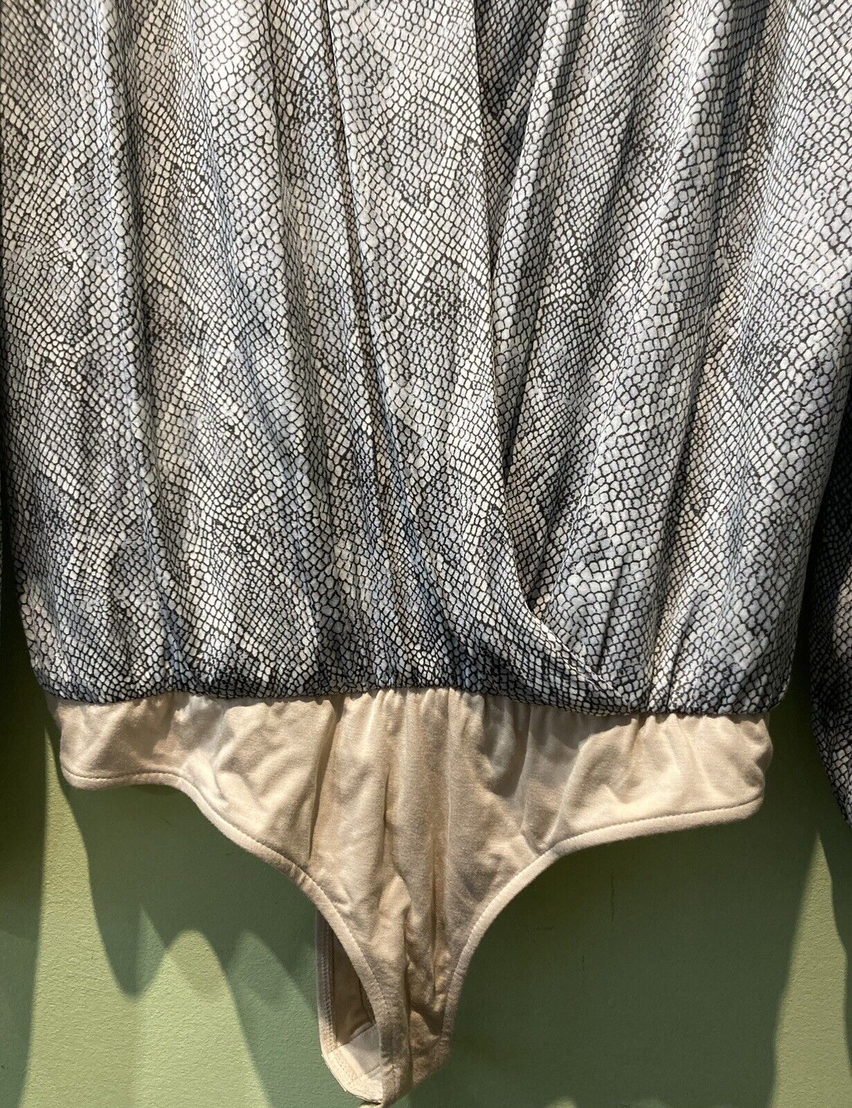 Gorgeous Paige Sevilla Women's Bodysuit Silver XS BNWT