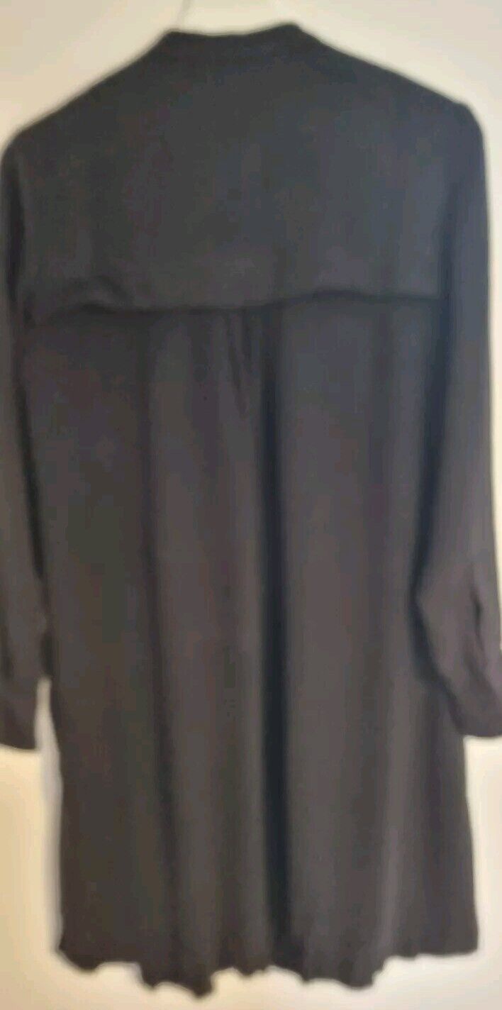 And Other Stories Women's Black Silk Mix Dress Size 34