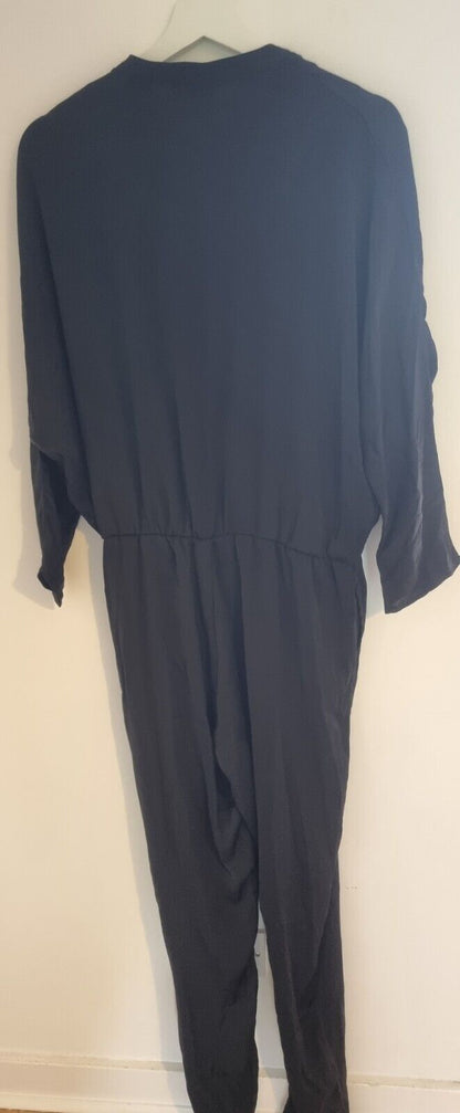 BNWT Moss Copenhagen Women's Style Candy Black Jumpsuit Size M