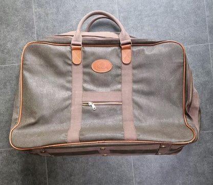 Mulberry Scotchgrain Suitcase, Brown Medium Sized