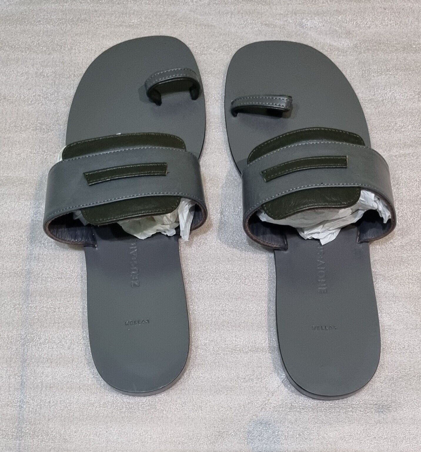 Reduced: New Zeus + Ione Designer Sandals Size 36