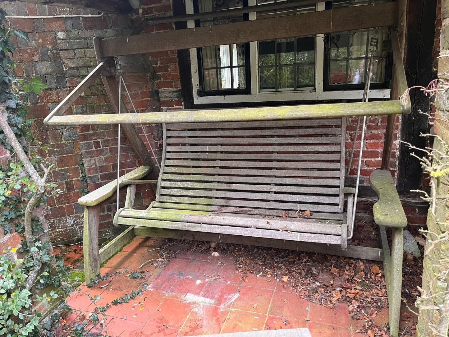 Wooden Garden, Outside Porch Hammock Swinging Two Person Chair