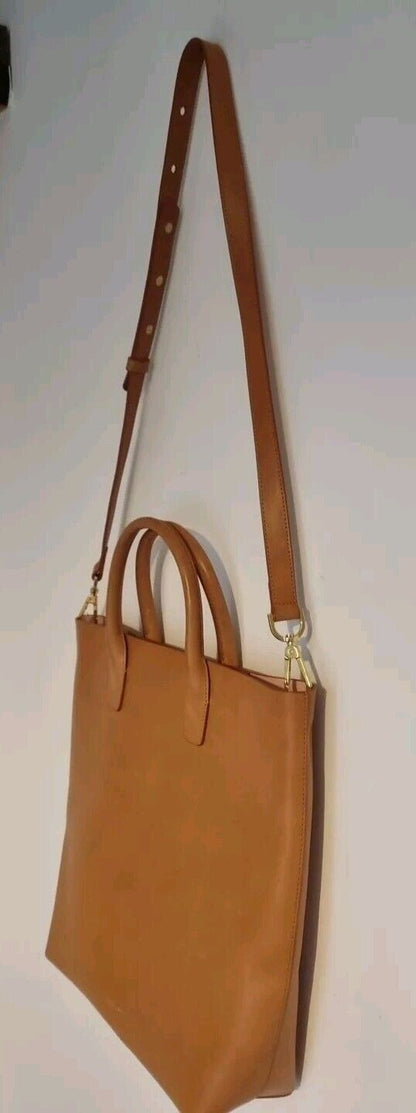 Mansur Gavriel Made In Italy Women's Tan Large Shoulder Bag