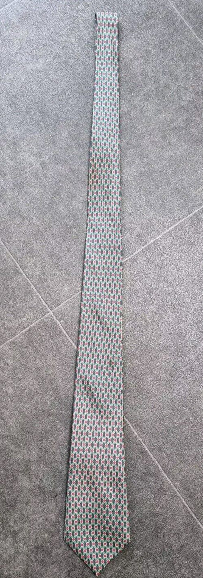 Hermes Men's 100% Silk Tie