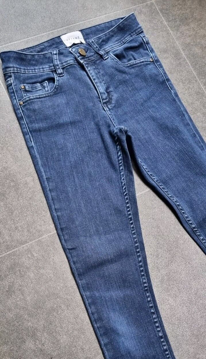 Sezane Women's Blue Skinny Jeans Size 24