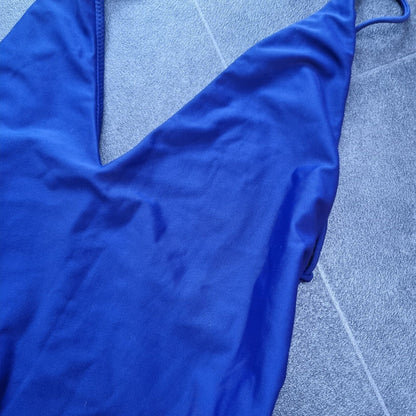 Dion Lee Women's Blue One Piece Swimsuit Size XS