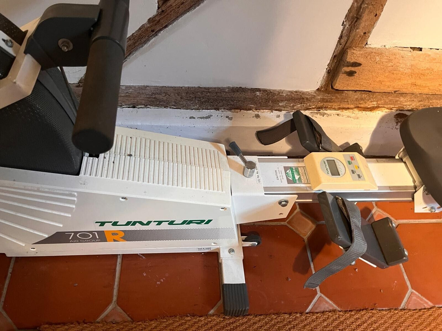 Tunturi Rowing Machine 701 R Airgroup Exercise, Gym