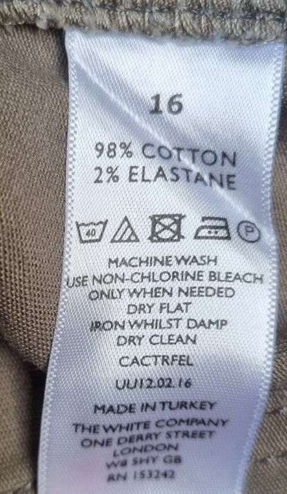 White Label By The White Company  Women's Stretch Trousers 16