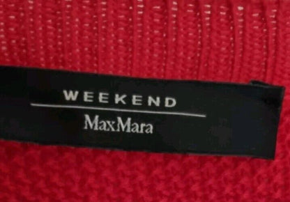 MaxMara Weekend 100% Cotton Women's Red Pullover  Jumper XL