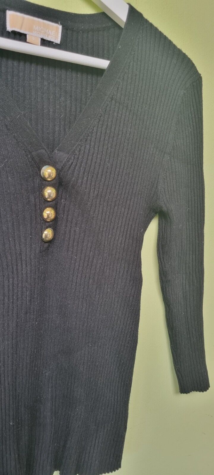 Michael Kors Ladies Black Jumper/ Pullover Size Small
