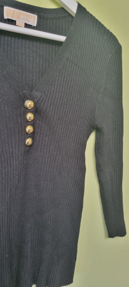 Michael Kors Ladies Black Jumper/ Pullover Size Small
