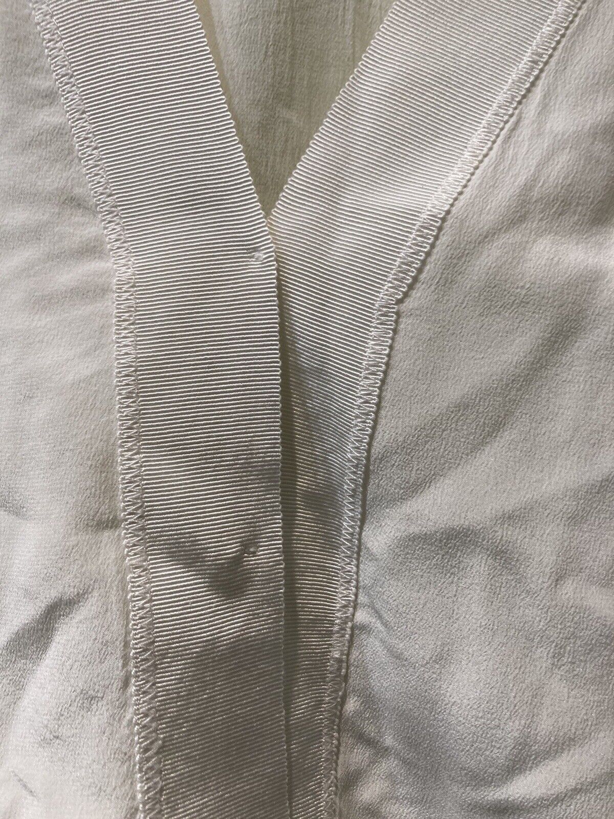 Sandro Paris  Women's Off White 100% Silk Vest Top With Mesh Panel Size XS