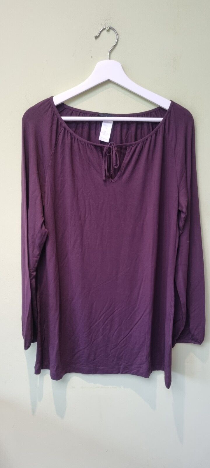 Reduced: Hanro Of Switzerland Women's Two Piece Burgandy Lounge Suit Size S